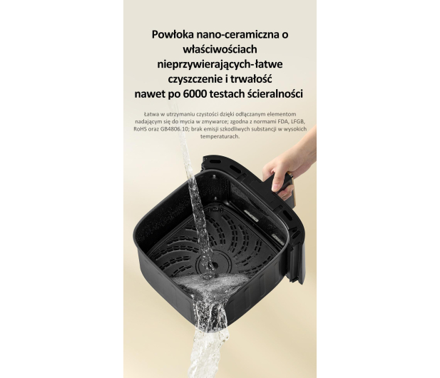 Dreame Air Fryer AF30 White - 1426204 - zdjęcie 11